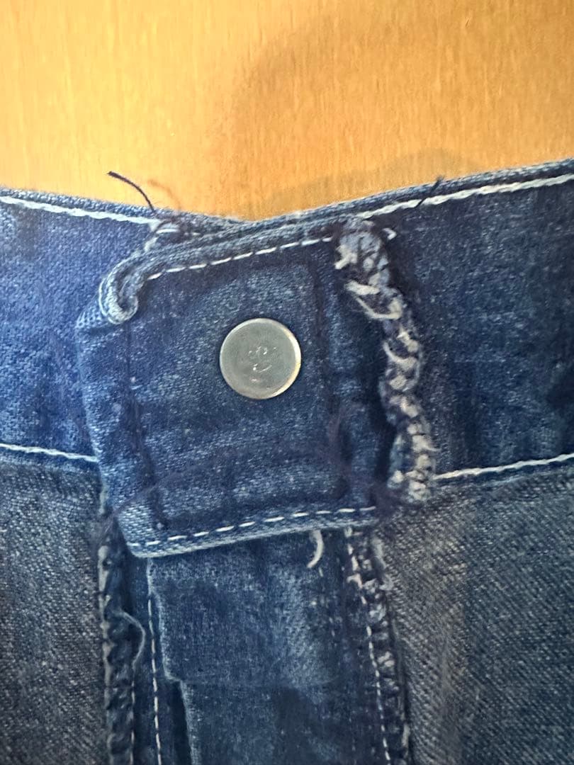 ら*ん様 【100周年】80s Carhartt デニムペインターパンツ 濃紺