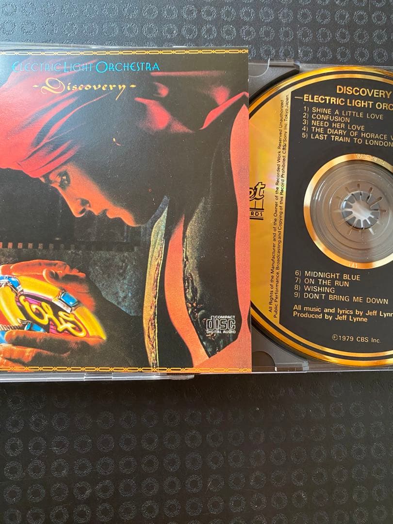 Electric Light Orchestra ディスカバリー　初版金レーベル
