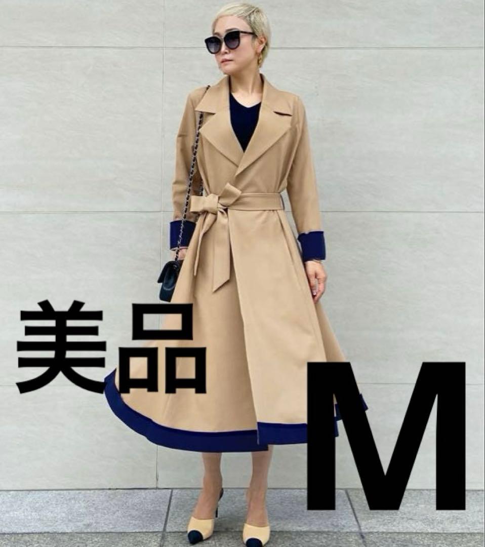 【完売品】【JENNE 】オードリーフレアトレンチコート M