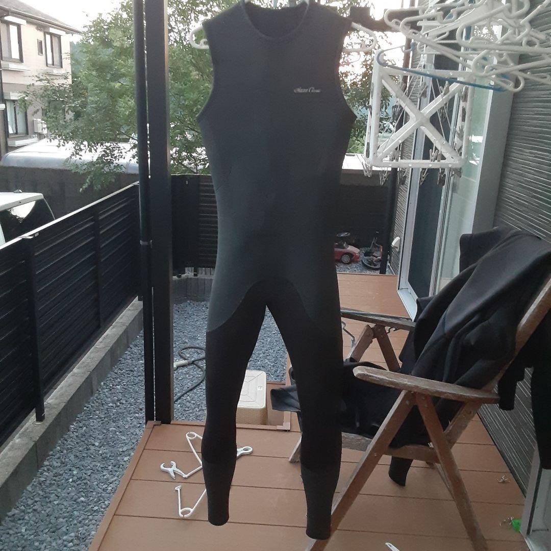 Axxxe Classic ロングジョン ブラック　ノーブランドロングジョン2着