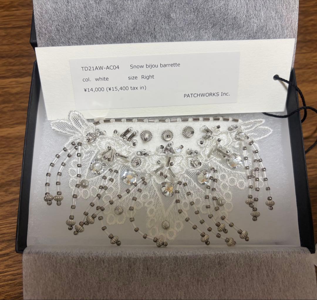 ヘアアクセサリー tanakadaisuke  bijou barrette