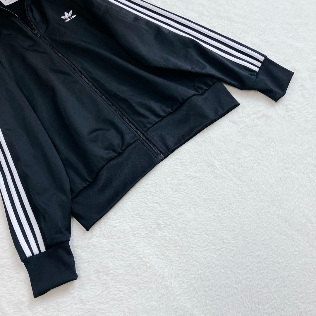 アディダス　XXL　刺繍　トレフォイルロゴ　トラックジャケット ファイヤーバード
