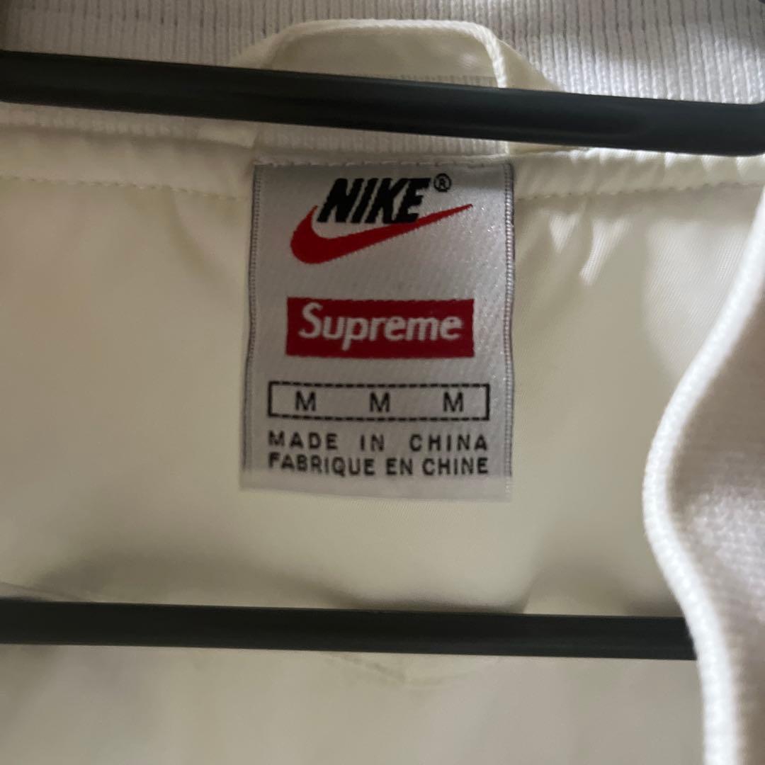 Nike NBA supreme スタジャン 美品 M 白 ホワイト