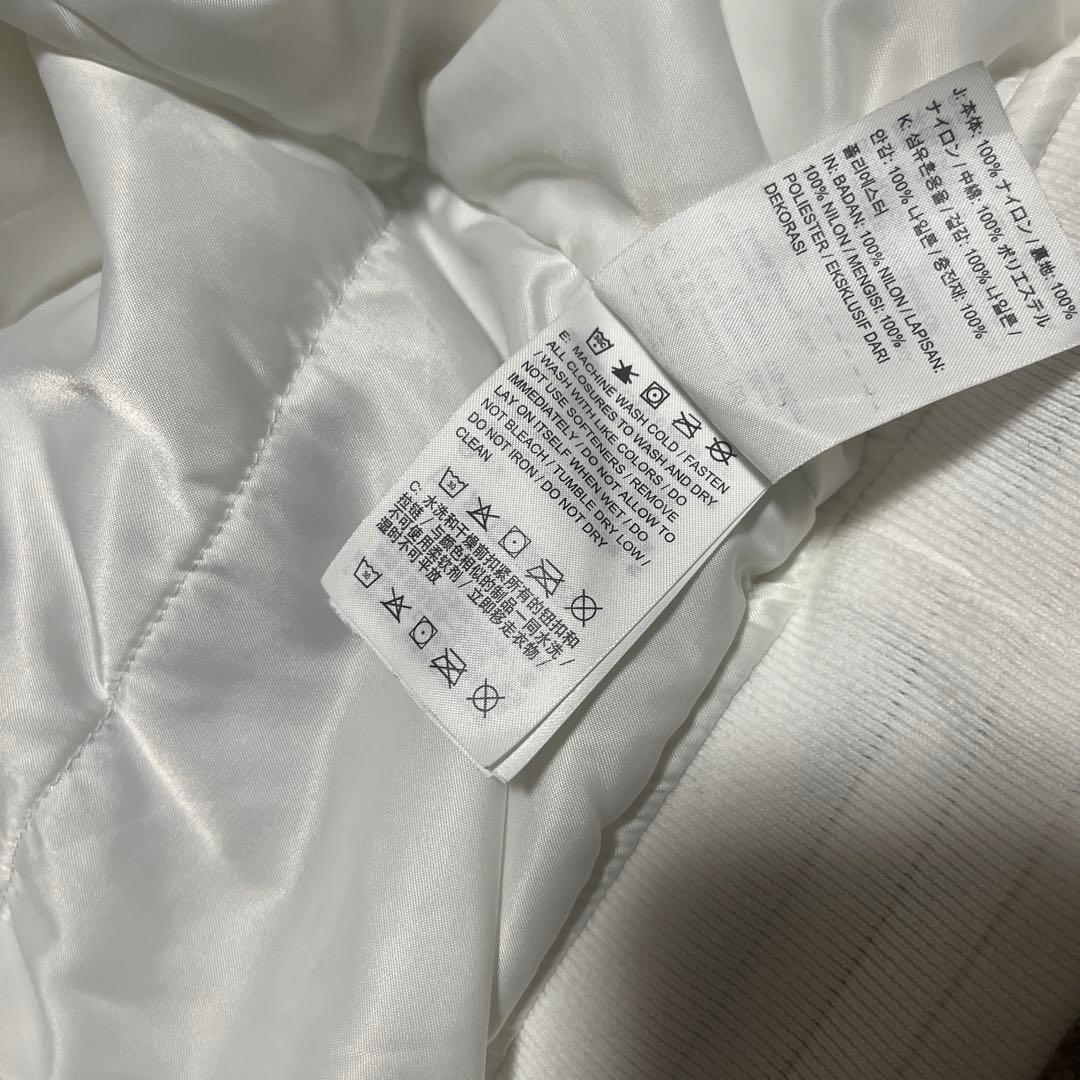 Nike NBA supreme スタジャン 美品 M 白 ホワイト