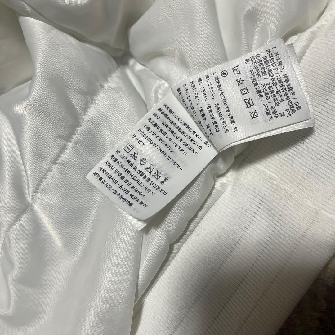 Nike NBA supreme スタジャン 美品 M 白 ホワイト