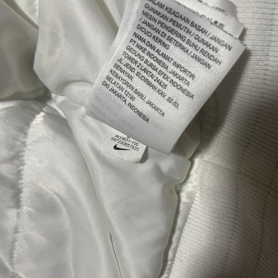 Nike NBA supreme スタジャン 美品 M 白 ホワイト