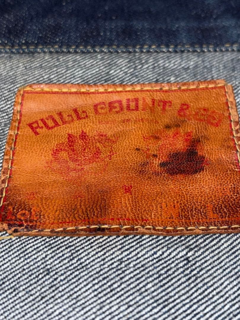 FULLCOUNT対戦モデル デニムジャケット 月桂樹 サイズ38or40