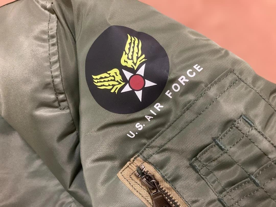 新品 1950's 初期型 MA-1 USAFマーク XL相当 アメリカ空軍