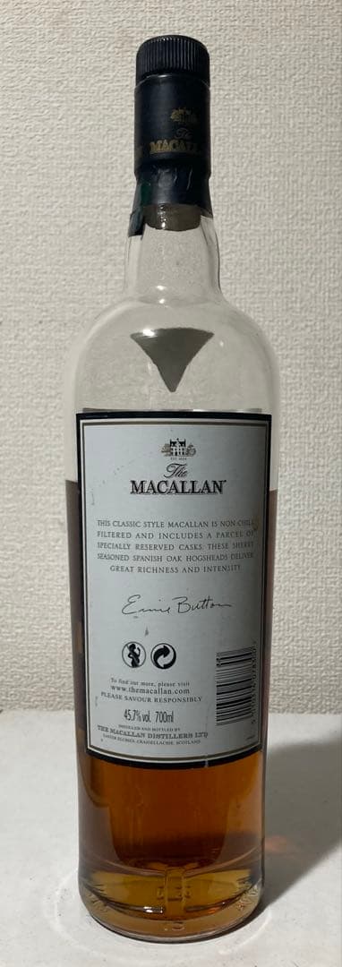 激レア マッカラン エステート Ernie Button 限定版