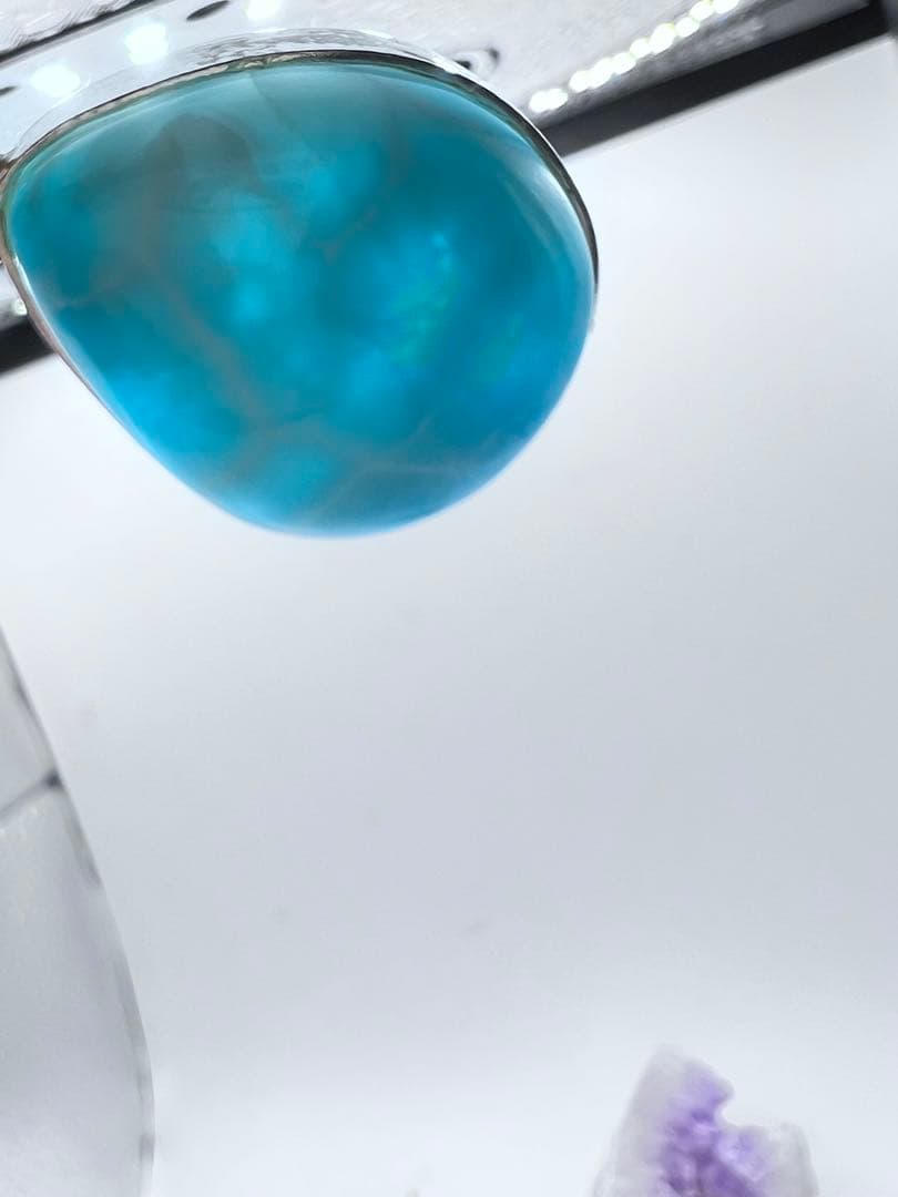 ラリマー シルバーアクセサリー ペンダントトップ