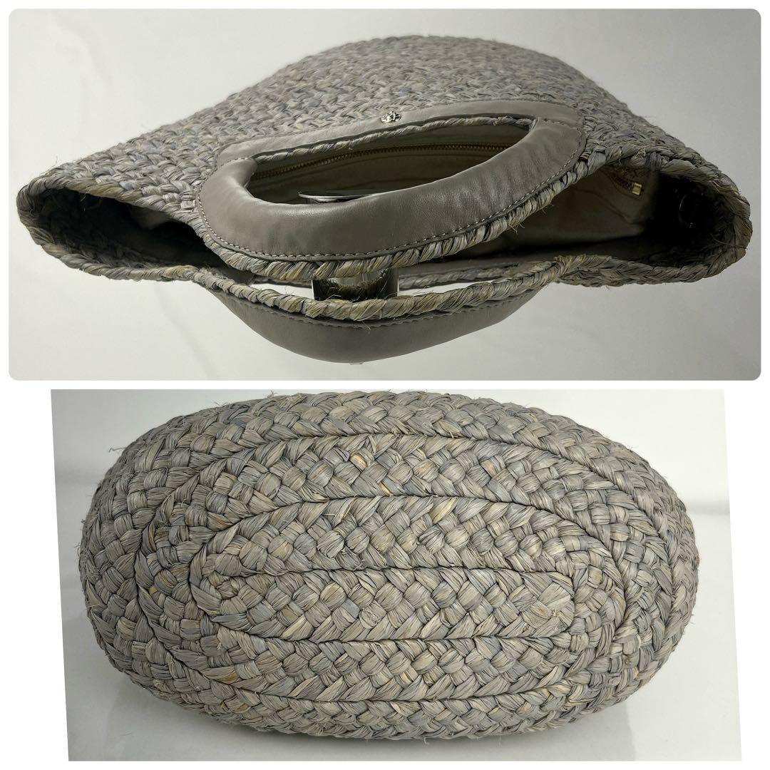 新品タグ付✨ヘレンカミンスキー Pinimilla M 2way ラフィアバッグ