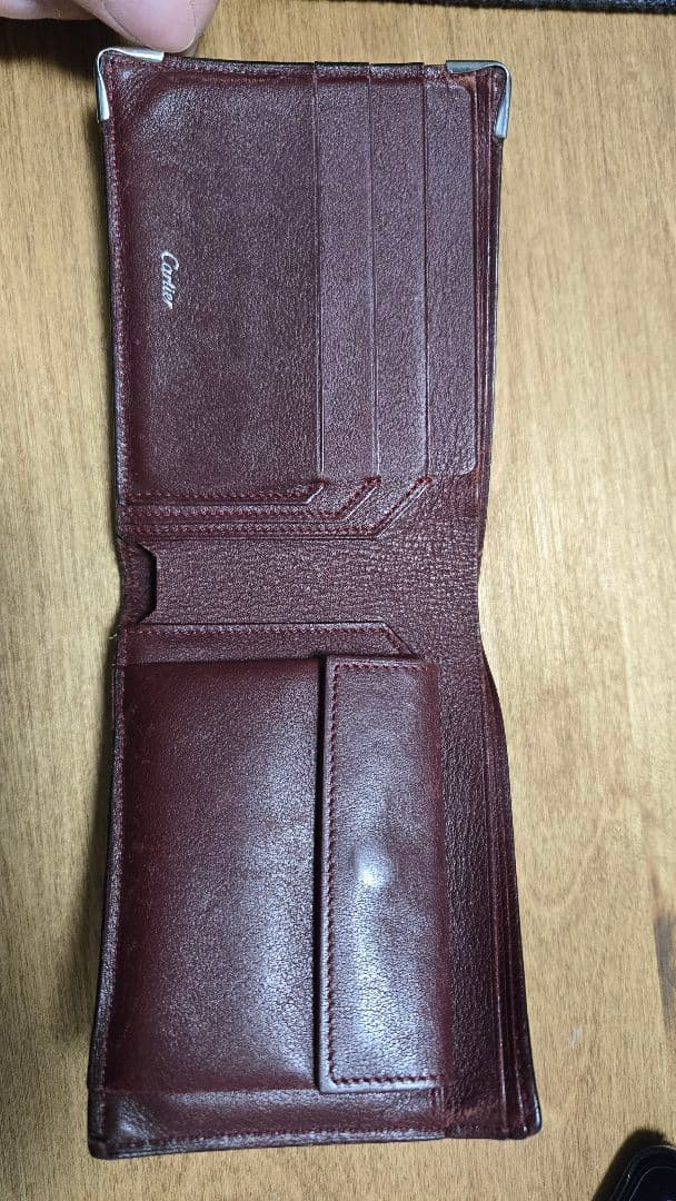 【美品】Cartier 二つ折り財布 カルティエ