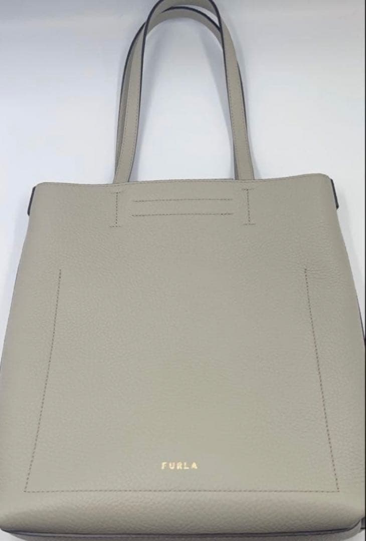 【極美品】FURLAフルラ プリムラ Mサイズ 2WAYバッグ グレー