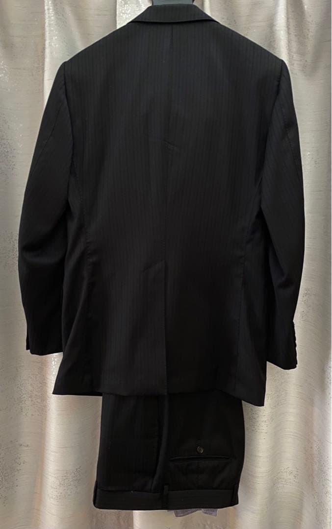 【美品・ハイクオリティ生地】 TOMORROWLAND ブラックスーツ