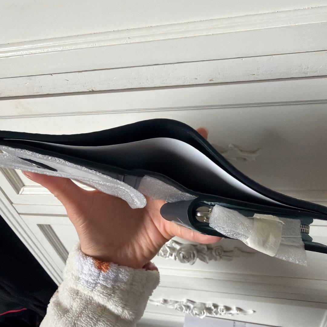 【新品未使用】COACH 二つ折り財布 ライトブルー