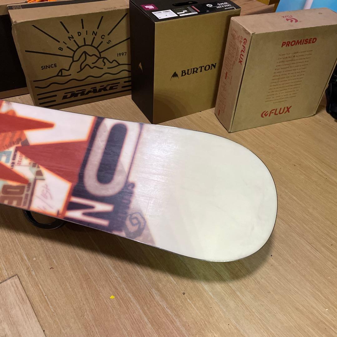 SALOMON×M3　サロモン　バインディング付スノーボードセット