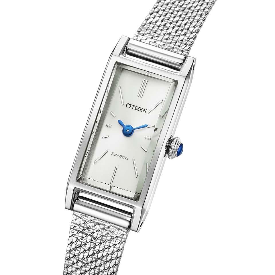 kii:(キー)腕時計 シルバー CITIZEN製