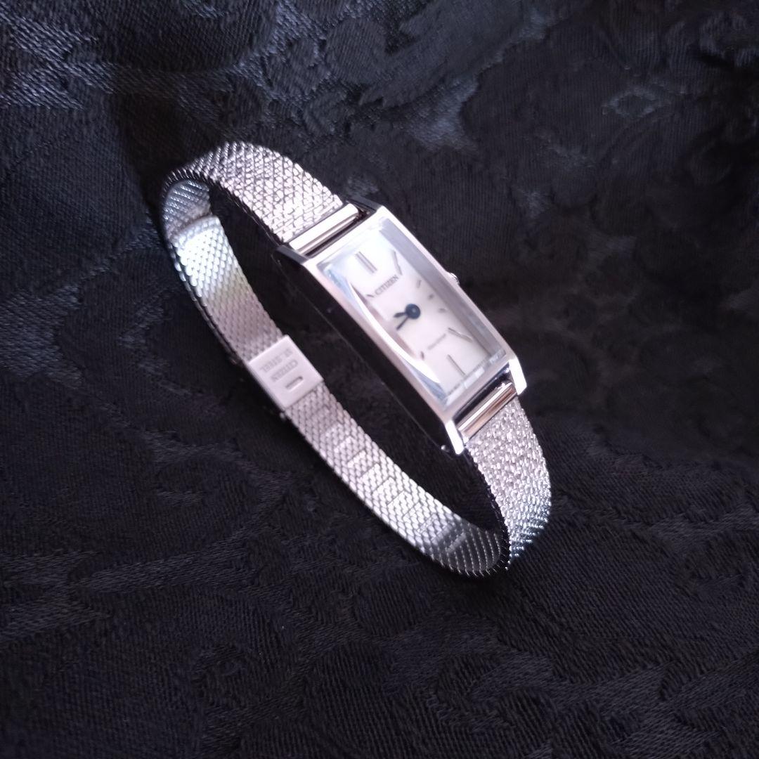 kii:(キー)腕時計 シルバー CITIZEN製