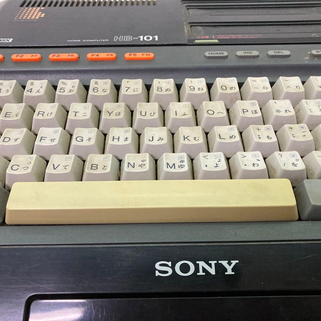 レトロ／動作確認済 SONY HIT BIT MSXパソコン HB-101