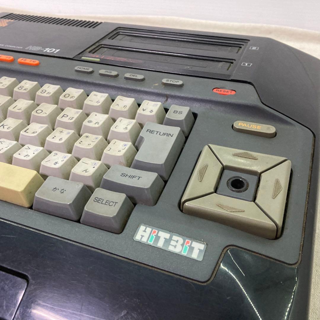 レトロ／動作確認済 SONY HIT BIT MSXパソコン HB-101