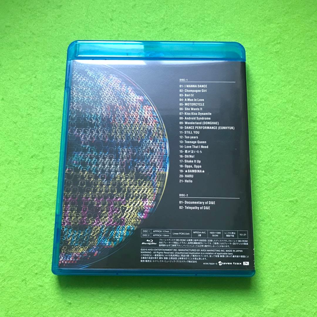 予約済み1500■ D&E 1st JAPAN TOUR 2014 初回盤