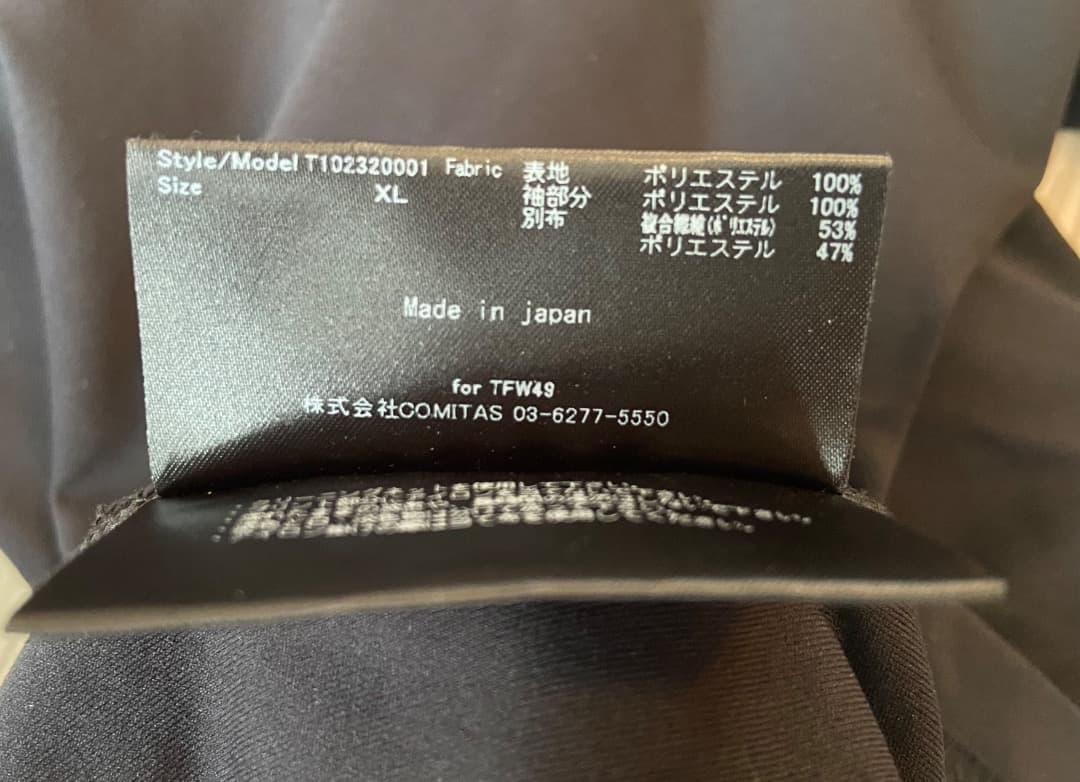 TFW49/SIDE MESH POLO(サイドメッシュ ポロシャツ)