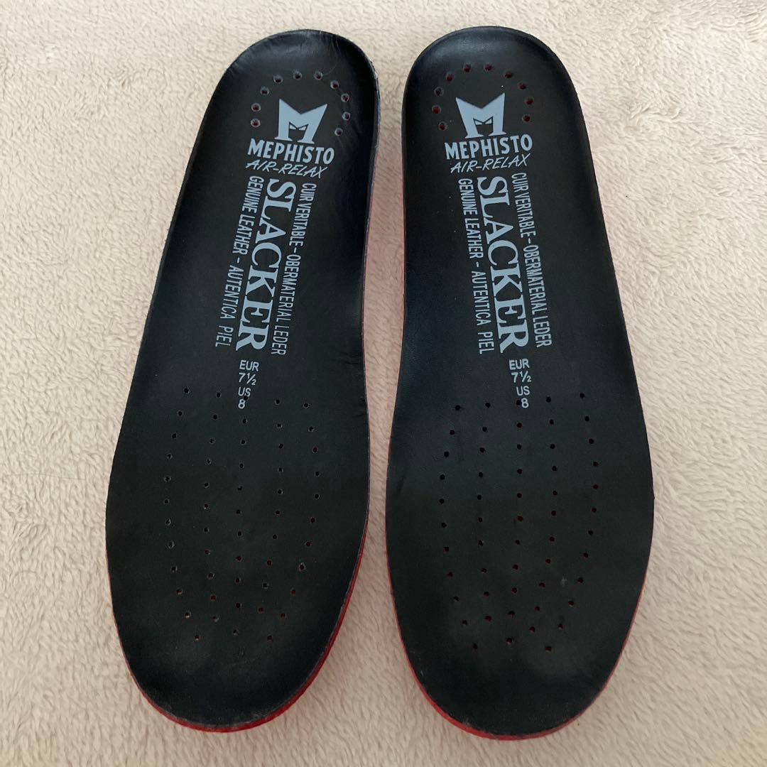 美品　メフィスト・スラッカー　Mephisto レザーブーツ　26.0㎝