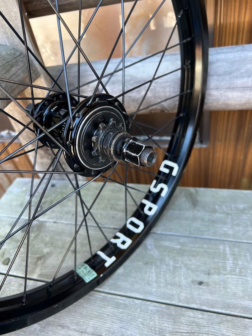 BMX ホイールセット前後 GSPORT X MADERA