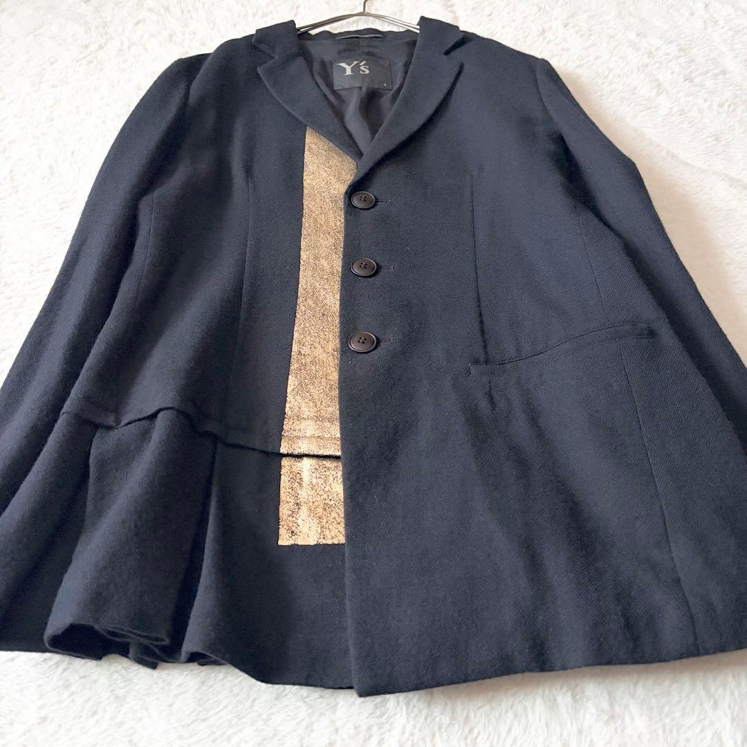 6076 超希少✨ ワイズ Y's ヨウジヤマモト テーラードジャケット ウール