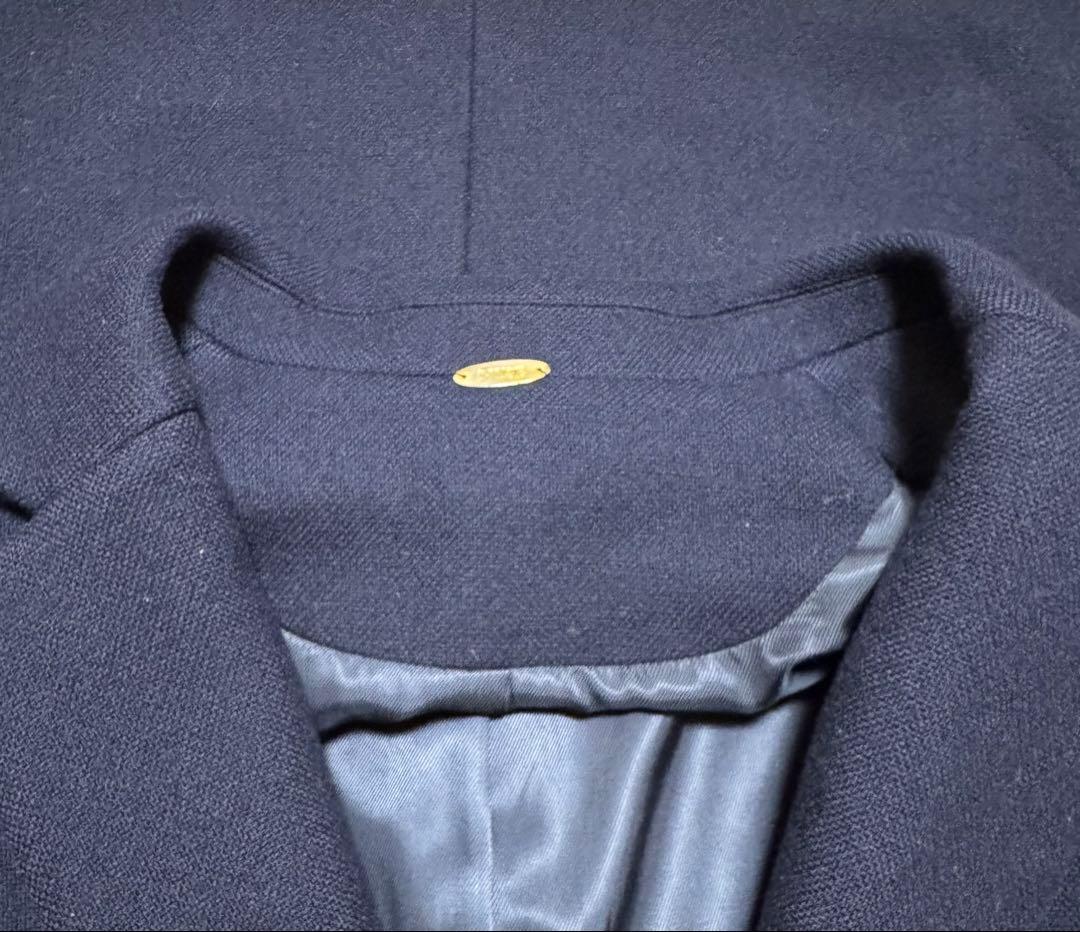 【美品】MUSE de Deuxieme Classe チェスターコートネイビー