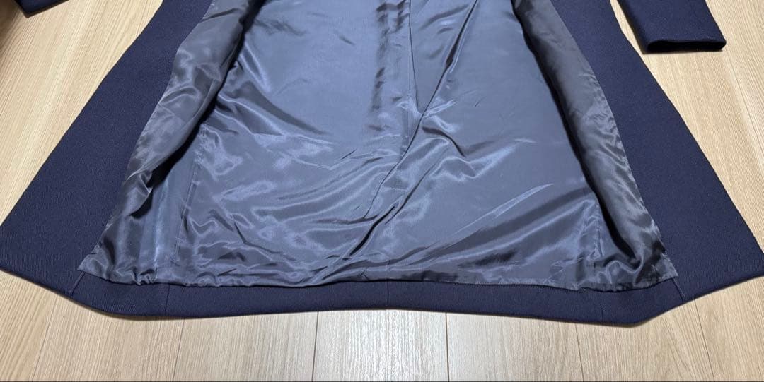 【美品】MUSE de Deuxieme Classe チェスターコートネイビー