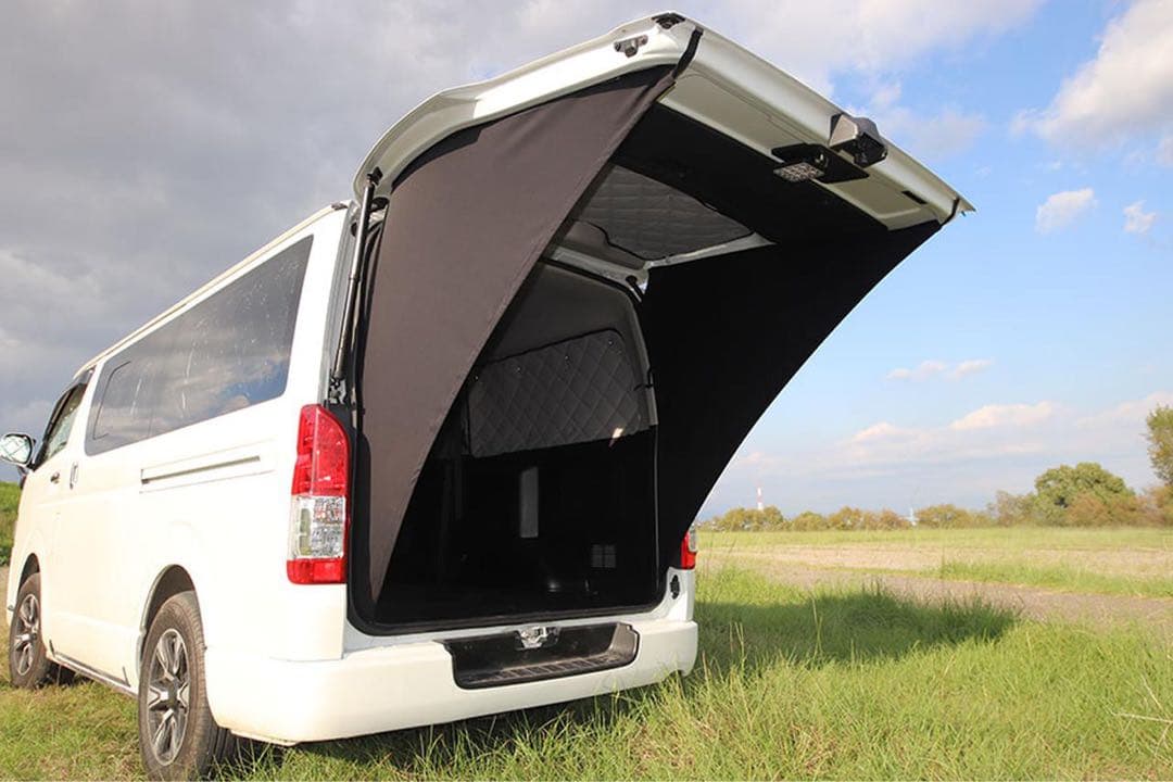 ユーアイビークル防虫ネット ハイエースワイドリアおまけ付きアイズブロッカー