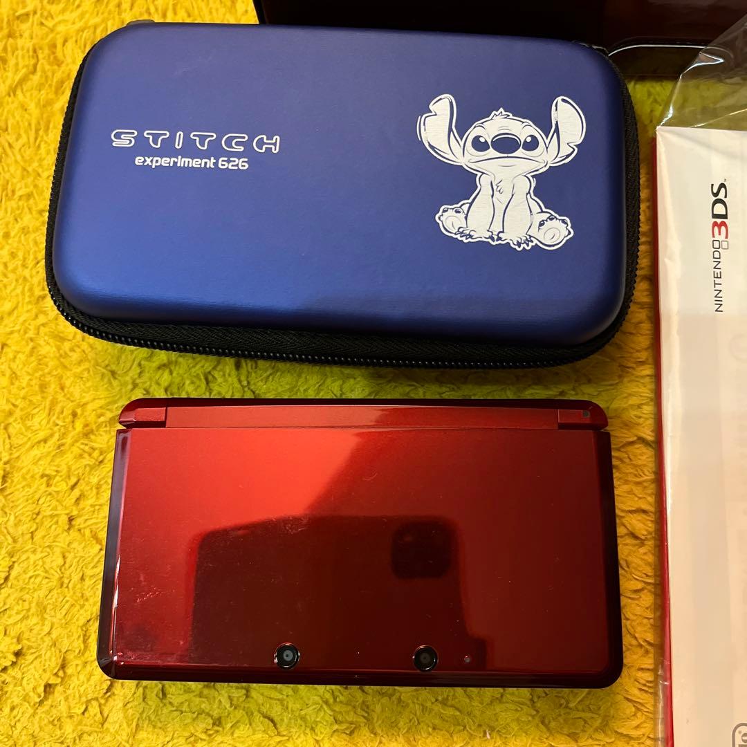 【美品】ニンテンドー3DS メタリックレッド