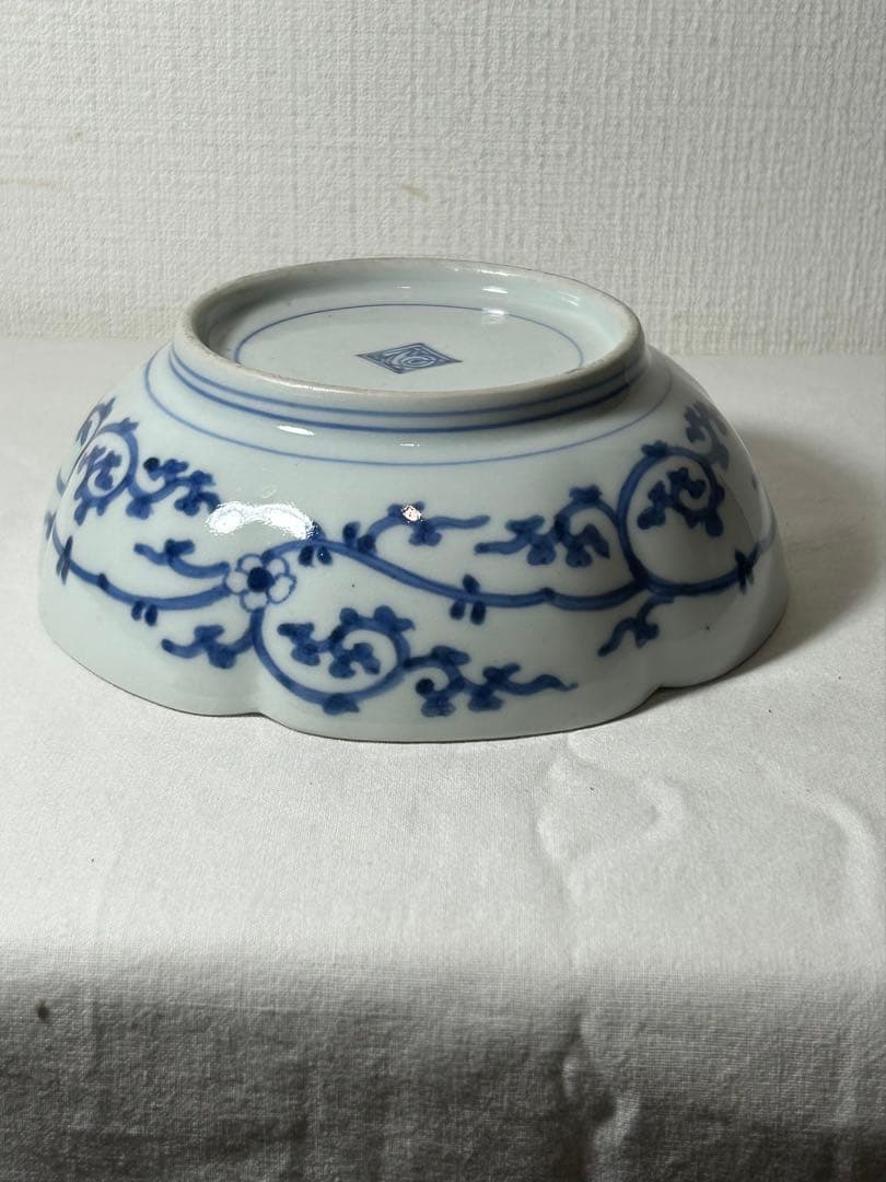 古伊万里染付なます皿 江戸時代　3枚無傷