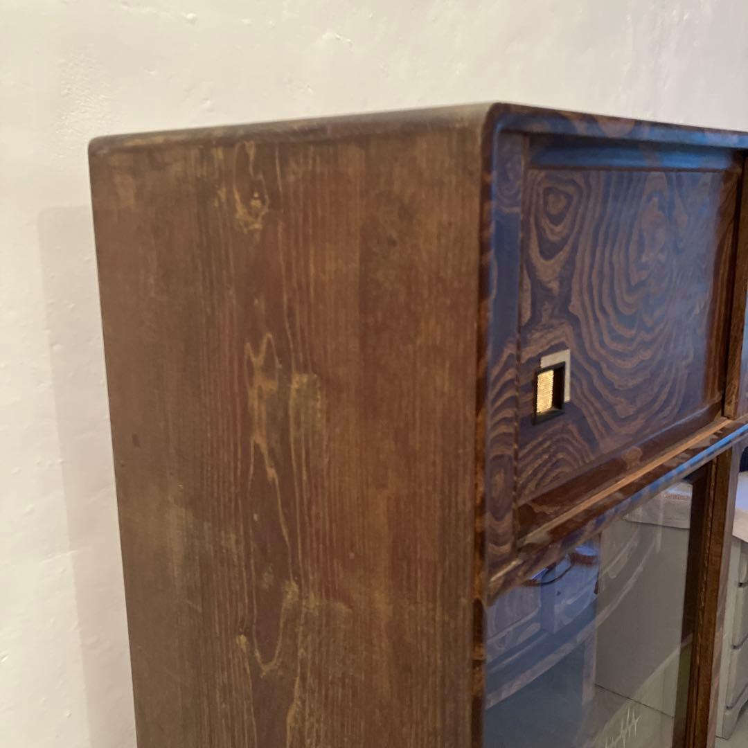 茶箪笥　昭和レトロ　細かい作り