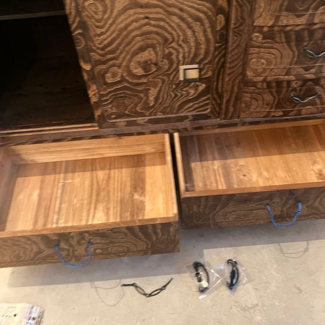 茶箪笥　昭和レトロ　細かい作り