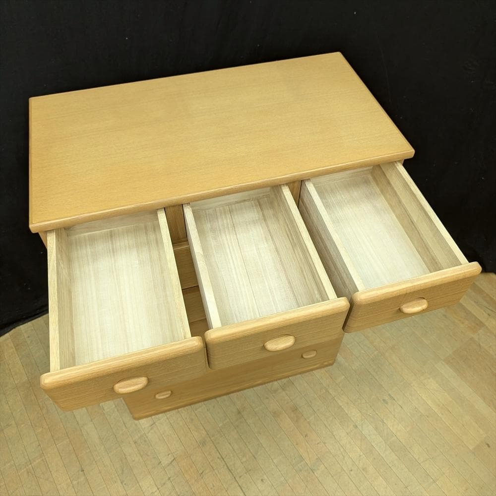 起立木工　キリツ　天然木　整理タンス　箪笥　タンス　たんす　チェスト　引き出し