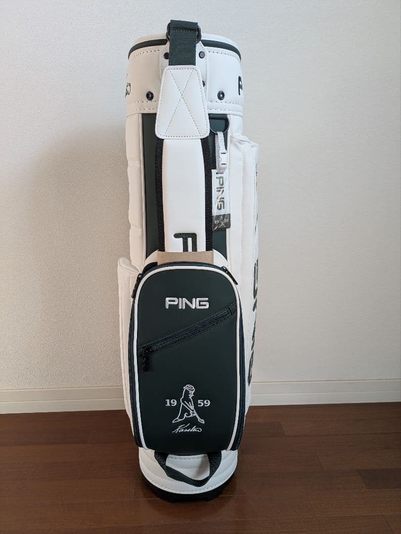 PING ピン 未使用 キャディバッグ ホワイト・グリーン