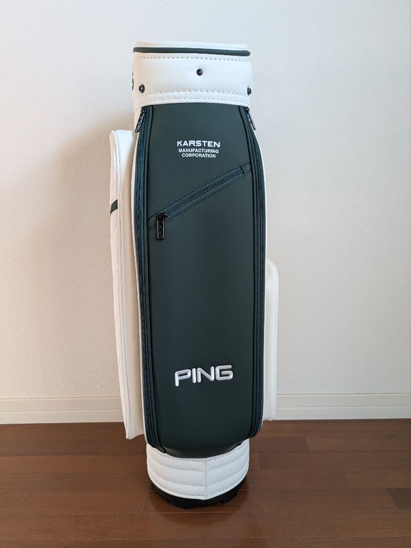 PING ピン 未使用 キャディバッグ ホワイト・グリーン