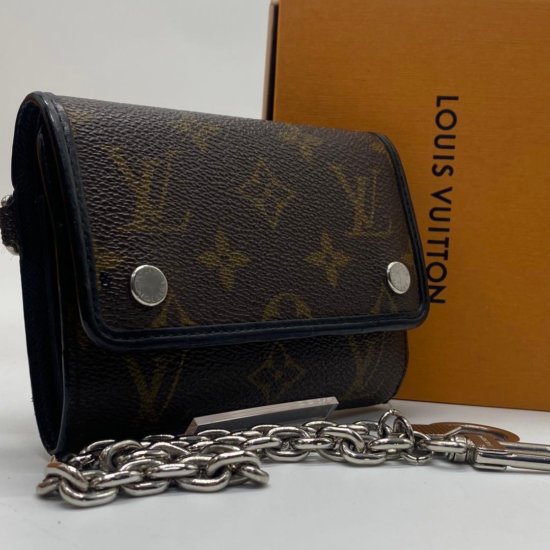 美品 LOUIS VUITTON モノグラム ウォレットチェーン M60167