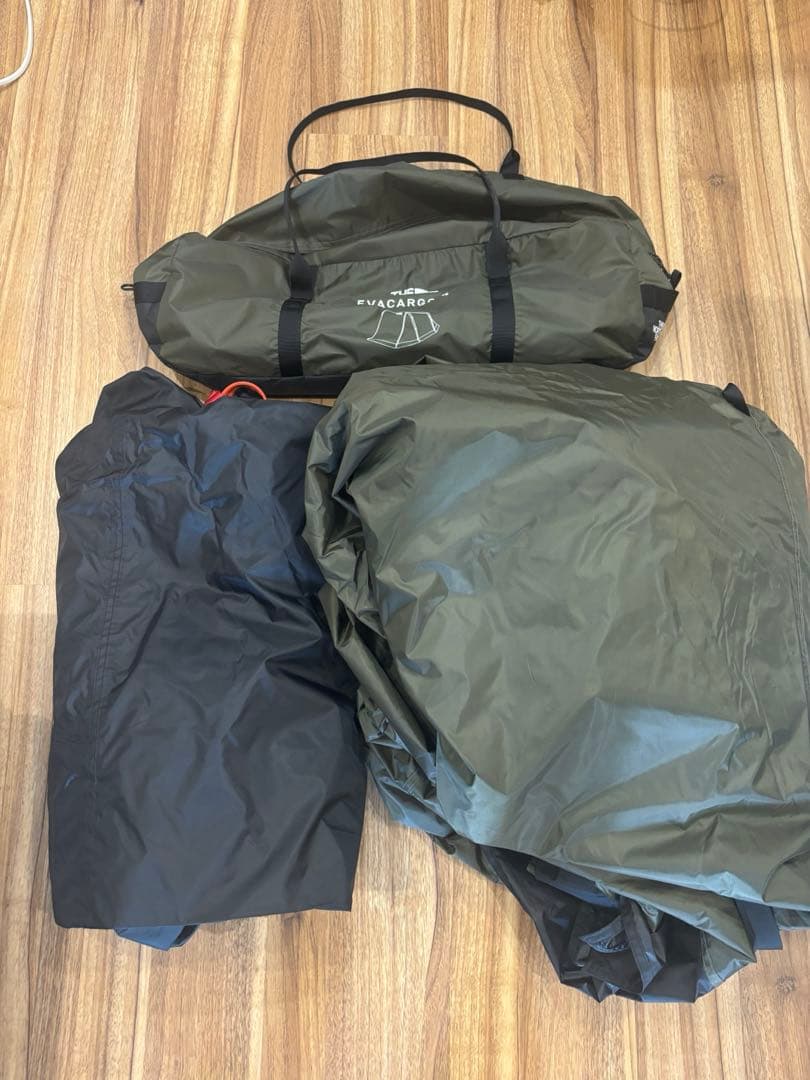 【新品未使用】ザノースフェイスEVACAGO4 & グランドシート