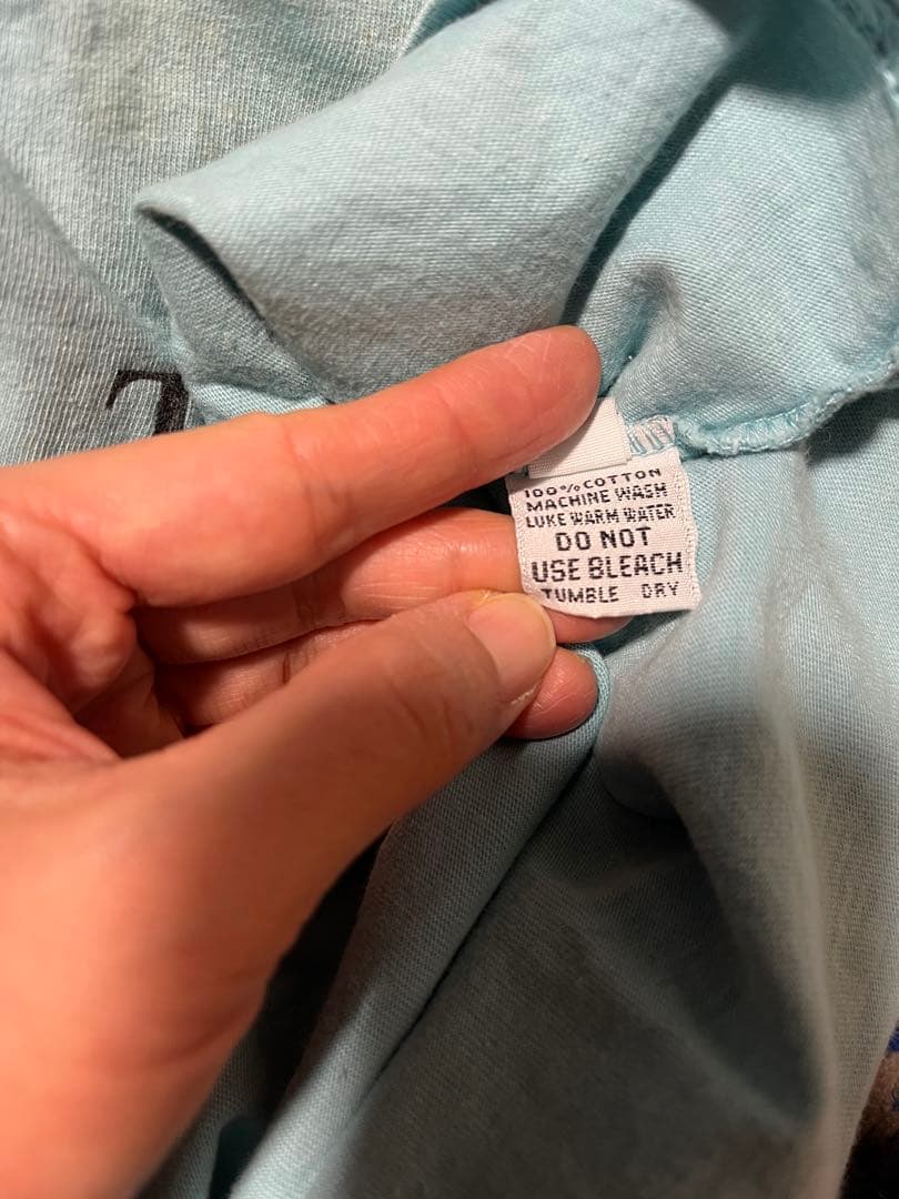 レア！ヴィンテージTシャツ Tiffany & Co. 水色 クロップドTシャツ