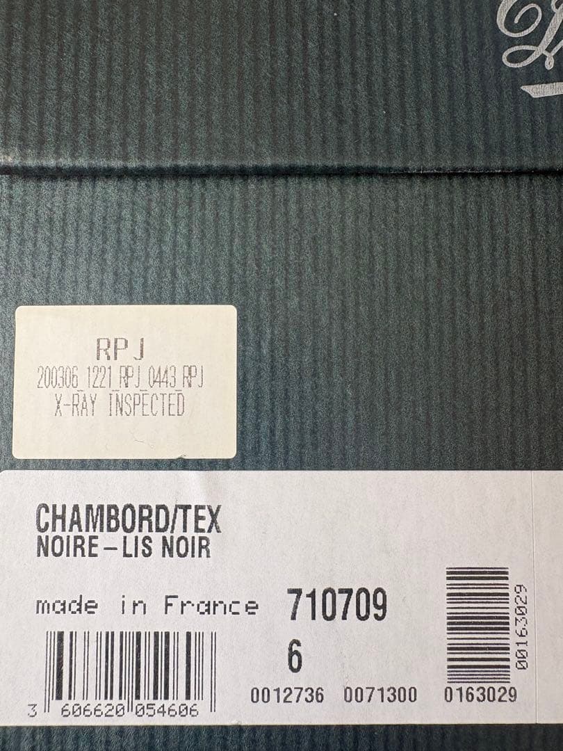 2月4日まで　Paraboot パラブーツ　シャンボード　CHAMBORD 6