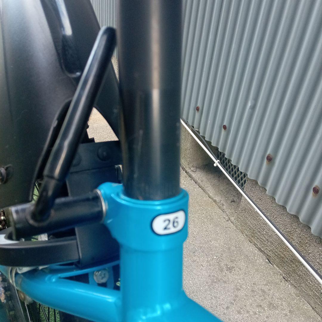 【堺市引き取り限定】 STAMEN キッズサイクル 外装6段変速 26インチ