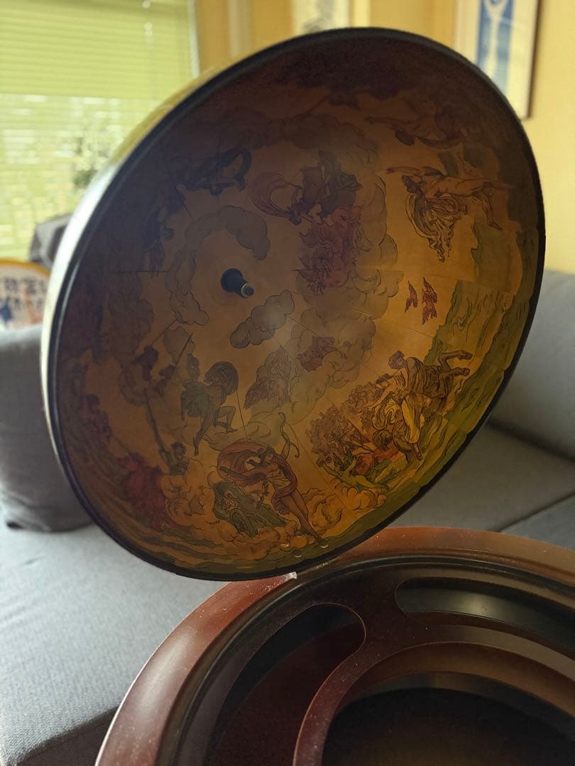 アンティーク調 地球儀型 ワゴン ワイン バーキャビネット 希少 オシャレ！