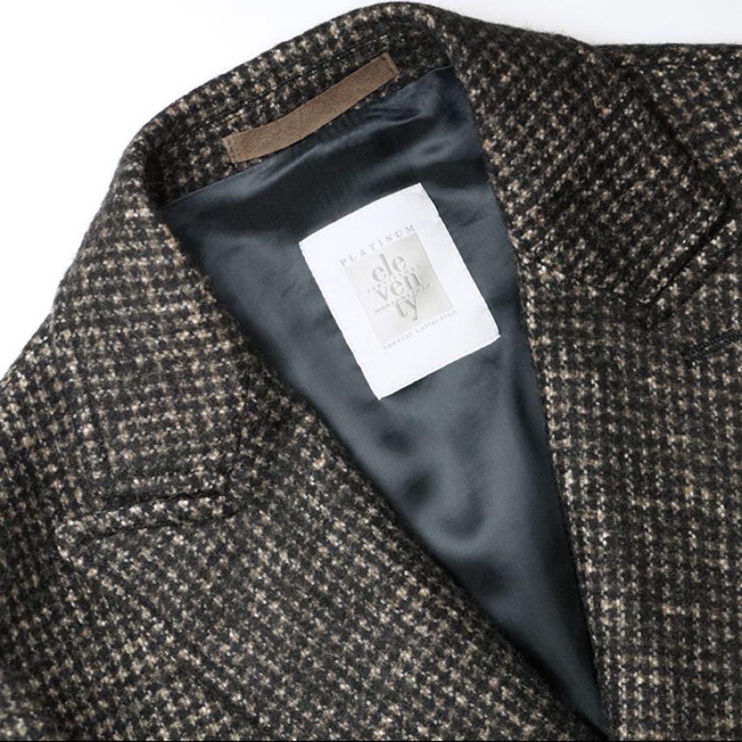 お得意様/限定ELEVENTYイレブンティPLATINUMアルパカウールコート
