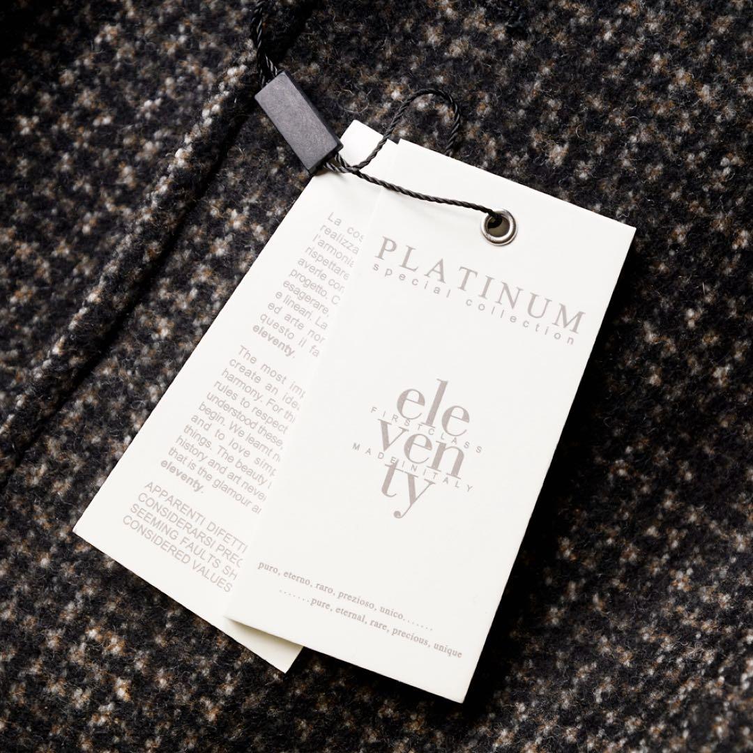 お得意様/限定ELEVENTYイレブンティPLATINUMアルパカウールコート