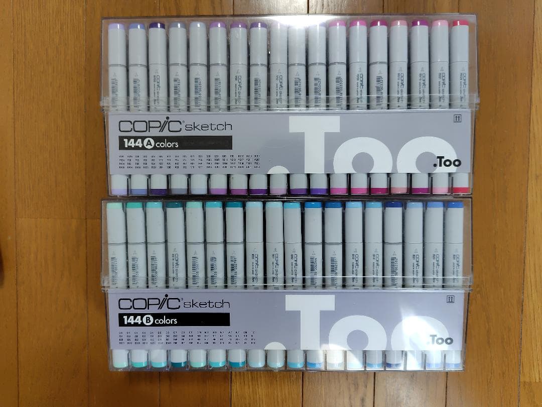 コピックスケッチ　144色