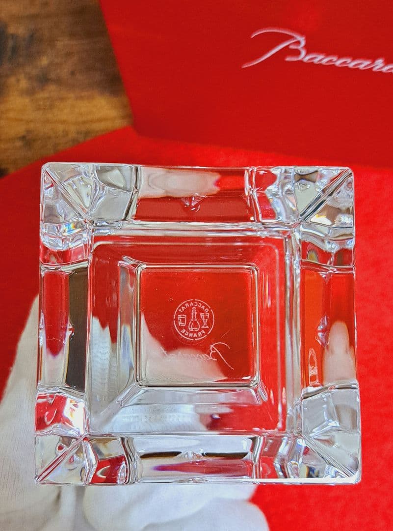 専用 バカラ コロンビーヌ ベース フラワーベース 花瓶 小物入れ