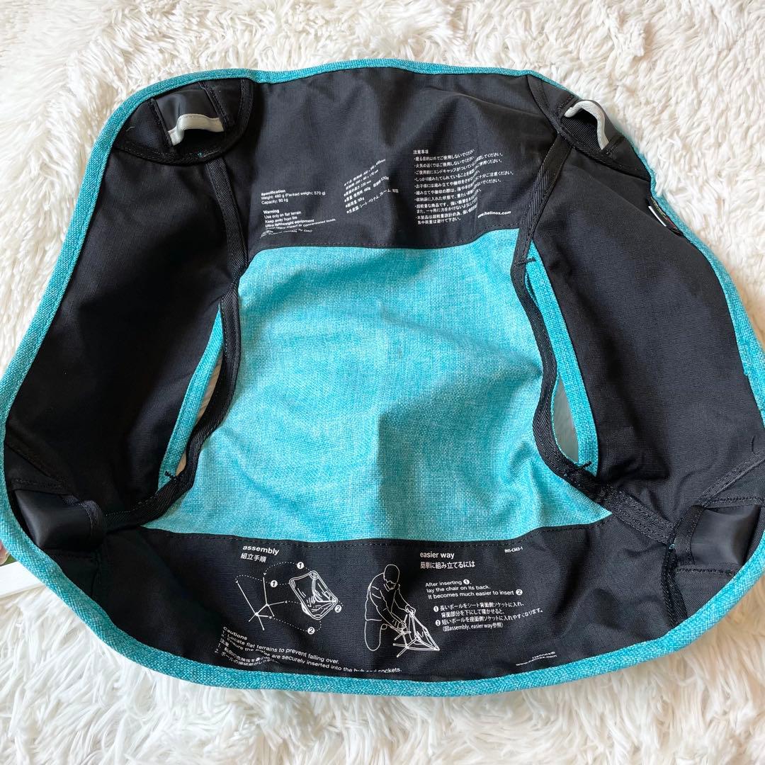 良品★Helinox ヘリノックス デコ ビーチ チェア ワン ミニ ブルー